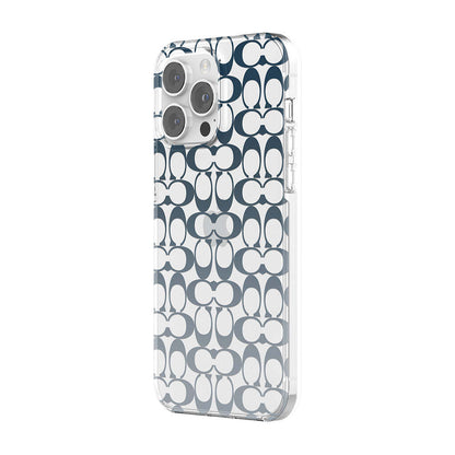 Coach iPhone 14 Pro Max Protective Signature C Blue
