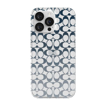 Coach iPhone 14 Pro Max Protective Signature C Blue