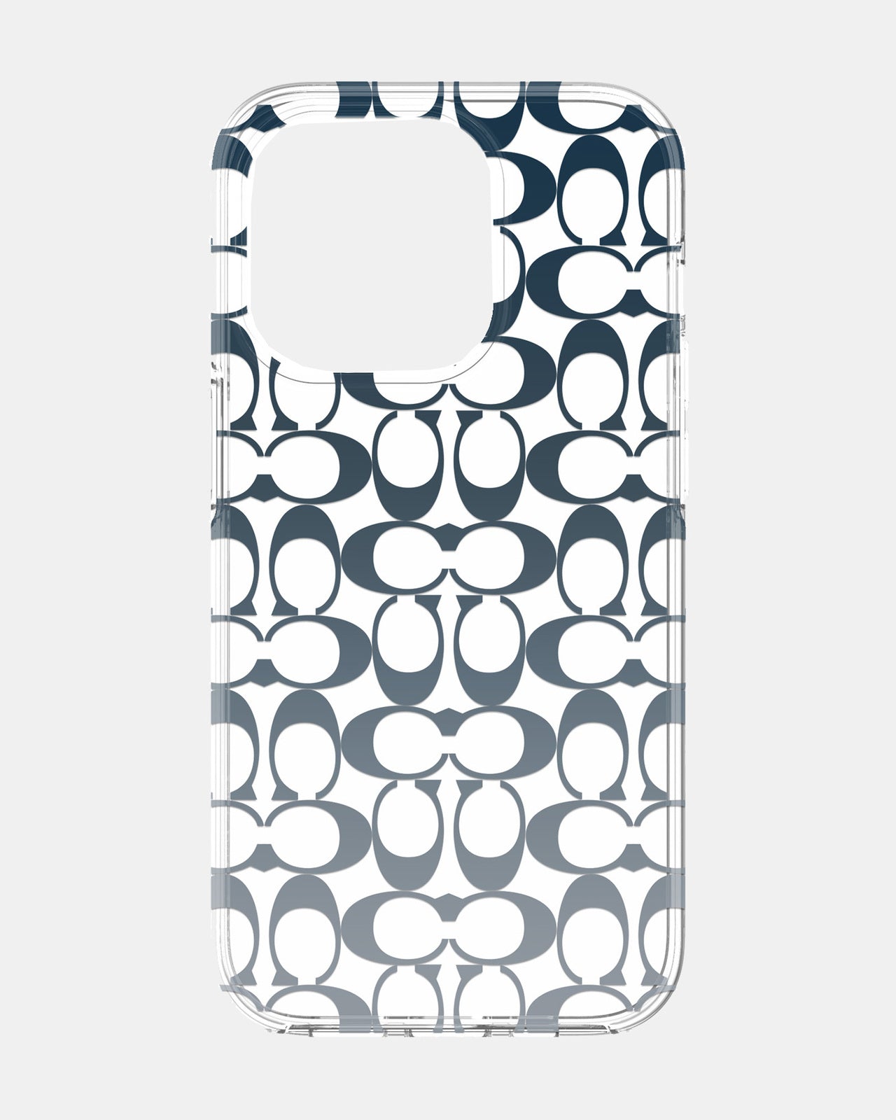 Coach iPhone 14 Pro Protective Protective Signature C Blue