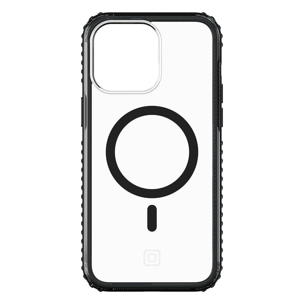 Incipio Grip MagSafe phone case for iPhone 15 Pro Max Black/Clear