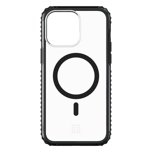 Incipio Grip MagSafe phone case for iPhone 15 Pro Max Black/Clear