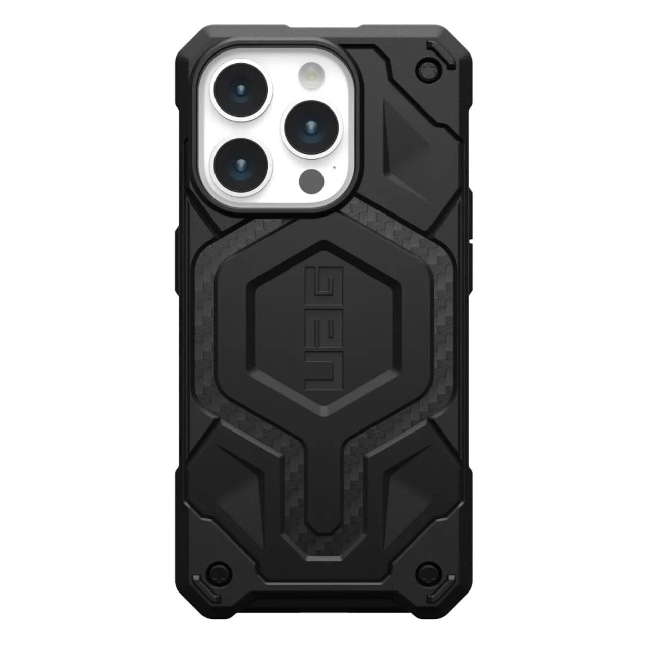 UAG phone case for iPhone 15 Pro Monarch Pro Carbon Fiber