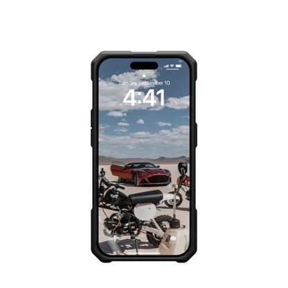 UAG phone case for iPhone 15 Pro Monarch Pro Carbon Fiber