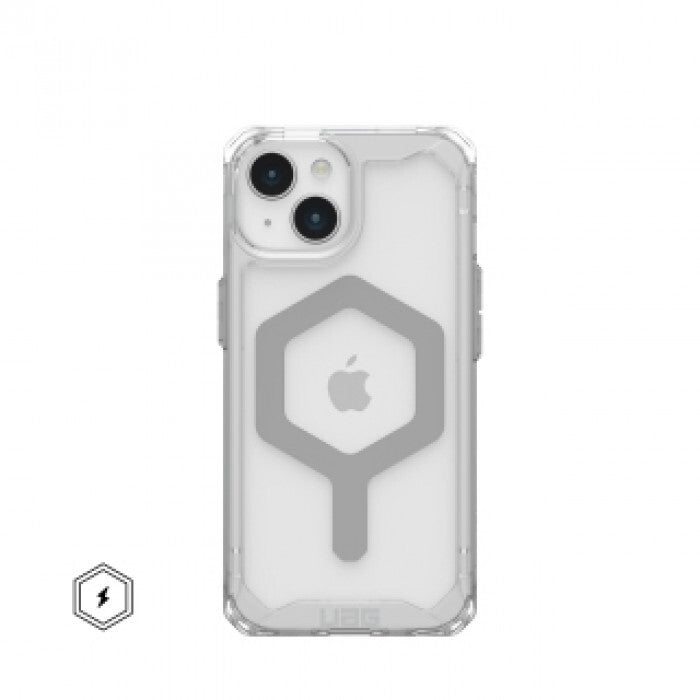 UAG phone case for iPhone 15 Plyo MagSafe Ice/Silver