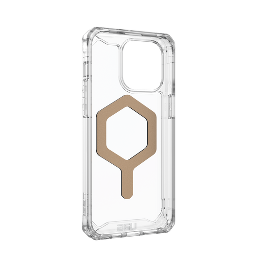 UAG phone case for iPhone 15 Pro Max Plyo Magsafe Ice / Gold