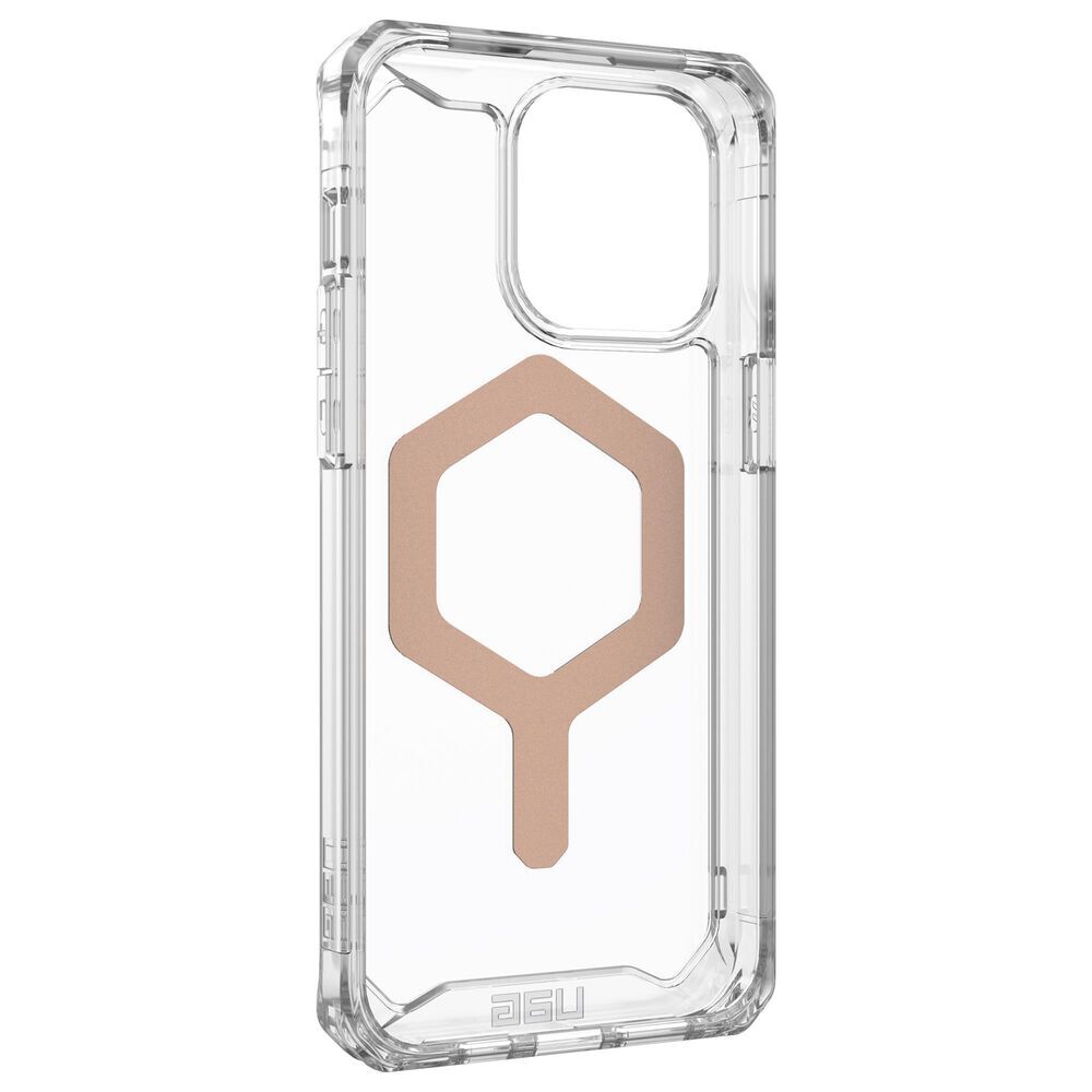 UAG phone case for iPhone 15 Pro Max Plyo Magsafe Ice / Rose Gold