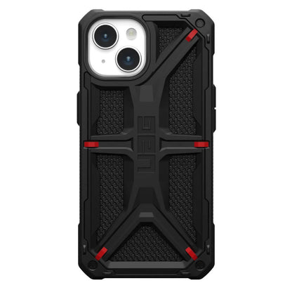 UAG phone case for iPhone 15 Monarch Aramid Black