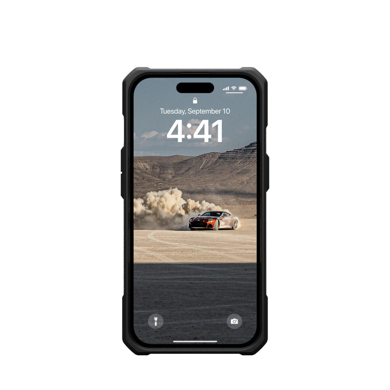 UAG phone case for iPhone 15 Monarch Aramid Black