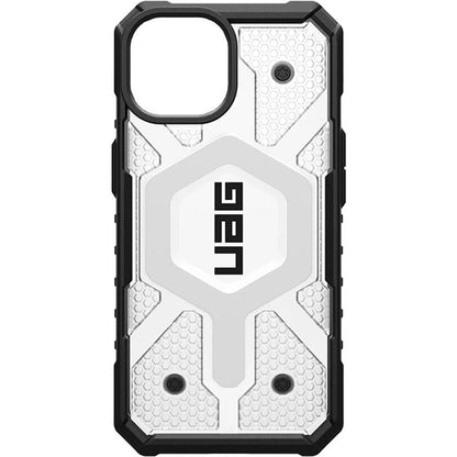 UAG phone case for iPhone 15 Plus Clear Pathfinder Magsafe Ash