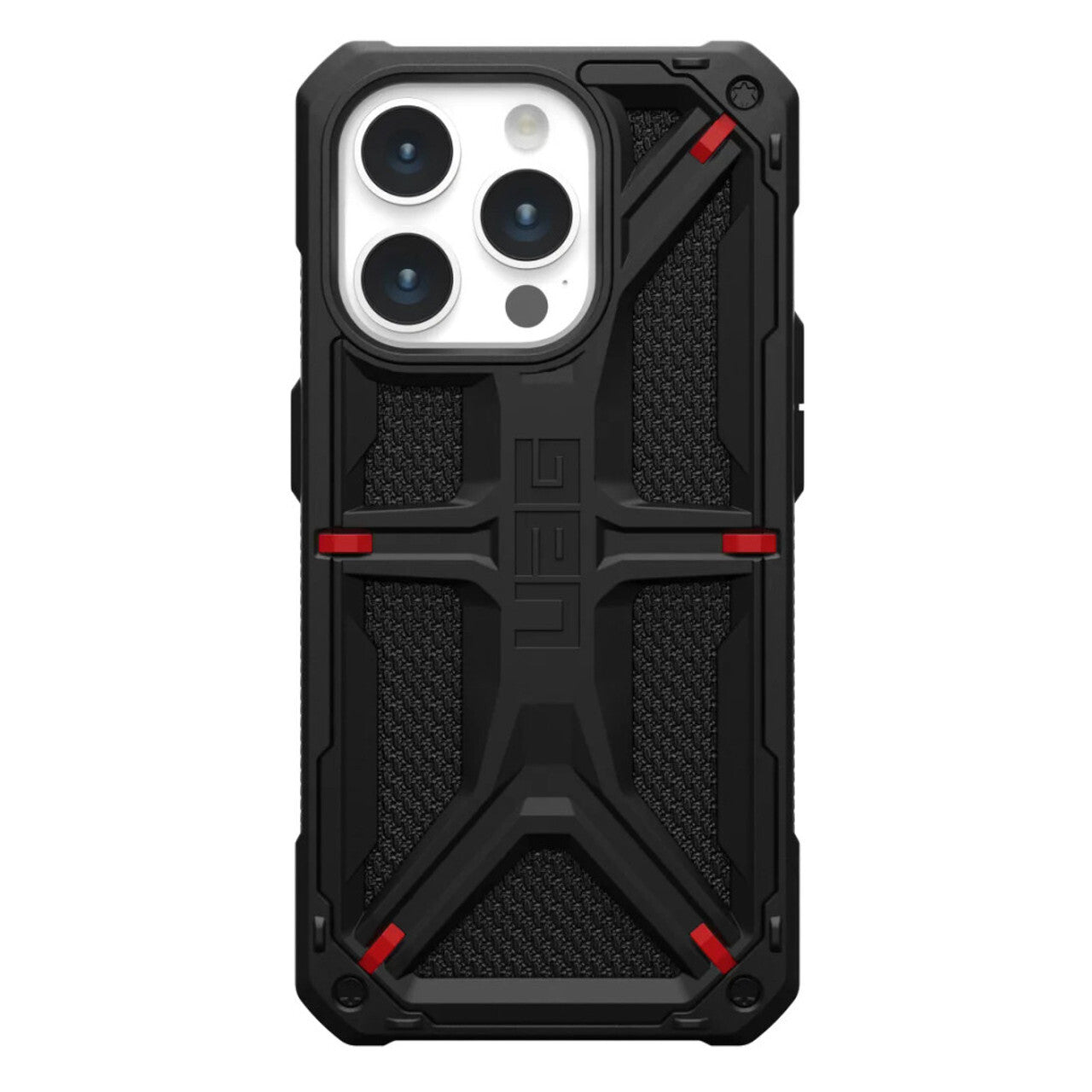 UAG phone case for iPhone 15 Pro Monarch Aramid Black