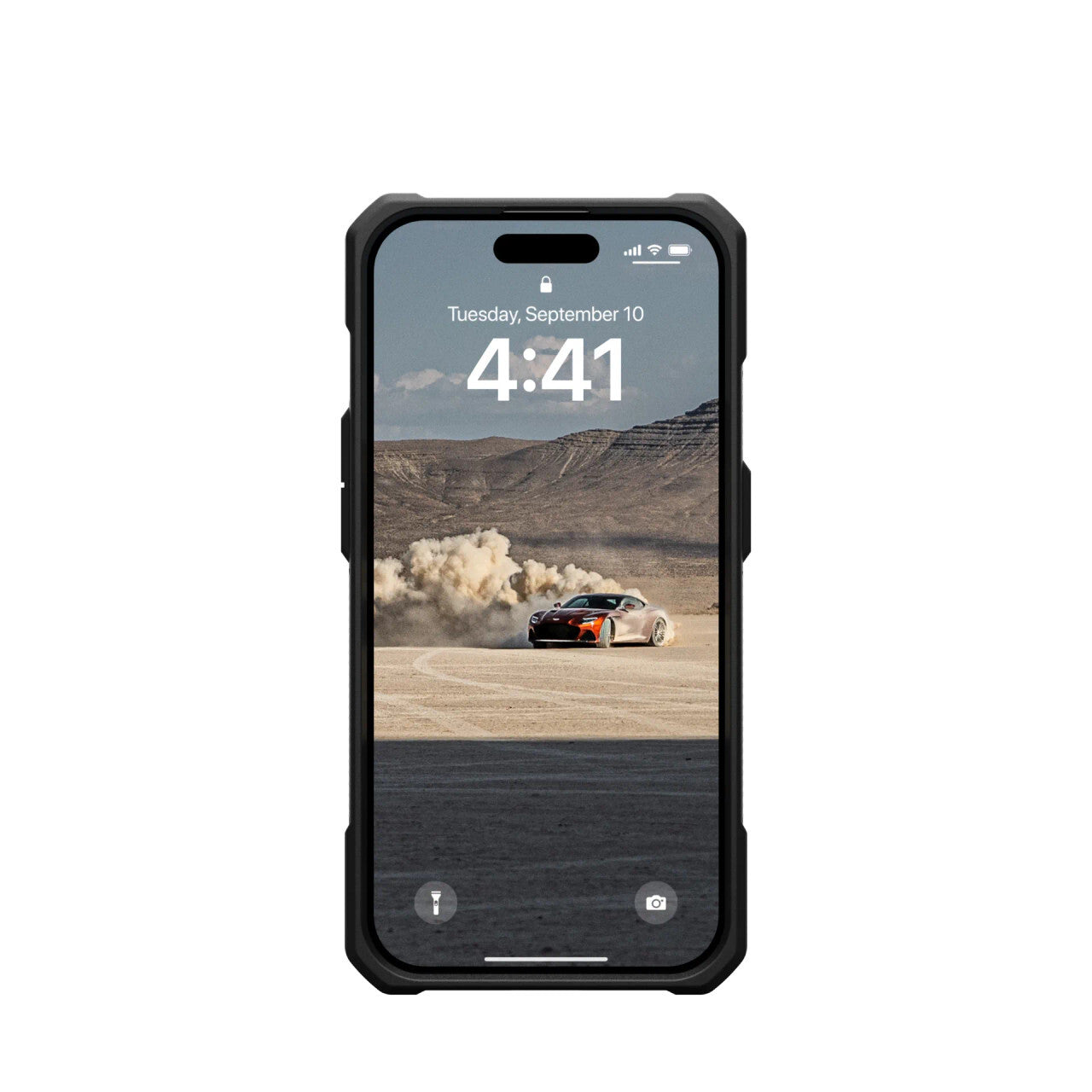 UAG phone case for iPhone 15 Pro Monarch Aramid Black