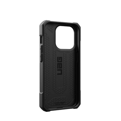 UAG phone case for iPhone 15 Pro Monarch Aramid Black