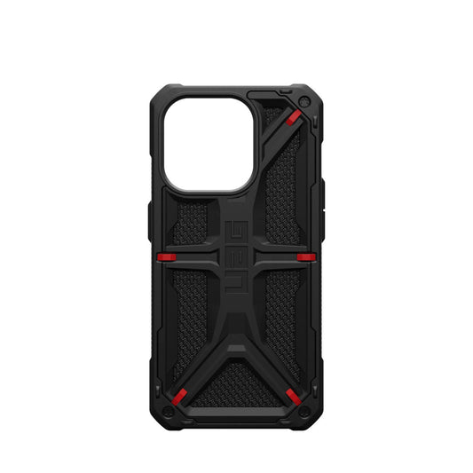 UAG phone case for iPhone 15 Pro Monarch Aramid Black