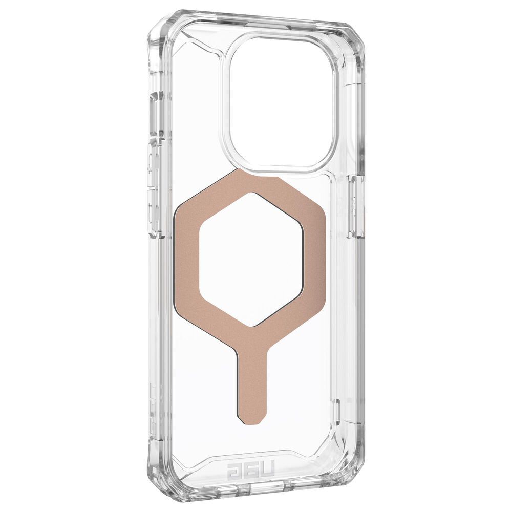 UAG phone case for iPhone 15 Pro Plyo Magsafe Ice / Rose Gold