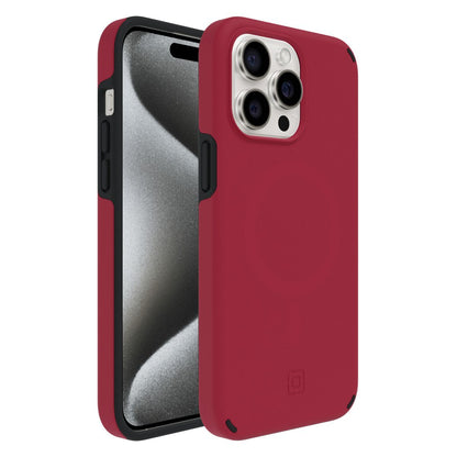 Incipio Duo Magsafe phone case for iPhone 15 Pro Max Crimson