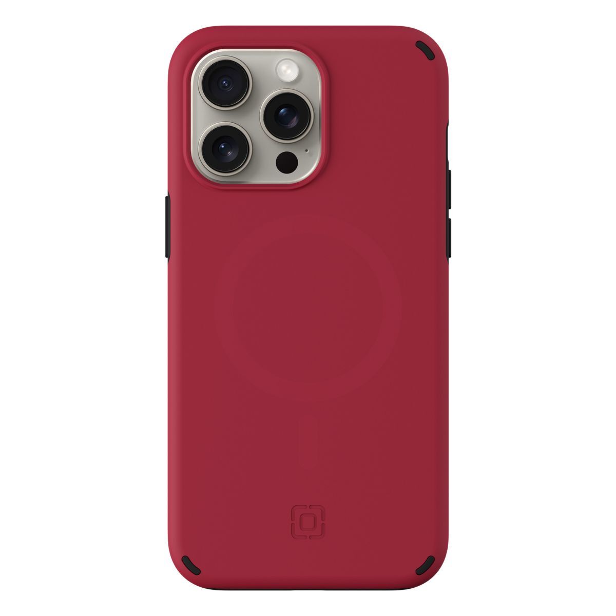 Incipio Duo Magsafe phone case for iPhone 15 Pro Max Crimson