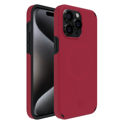 Incipio Duo Magsafe phone case for iPhone 15 Pro Max Crimson