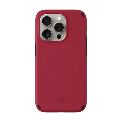 Incipio Duo Magsafe phone case for iPhone 15 Pro Crimson