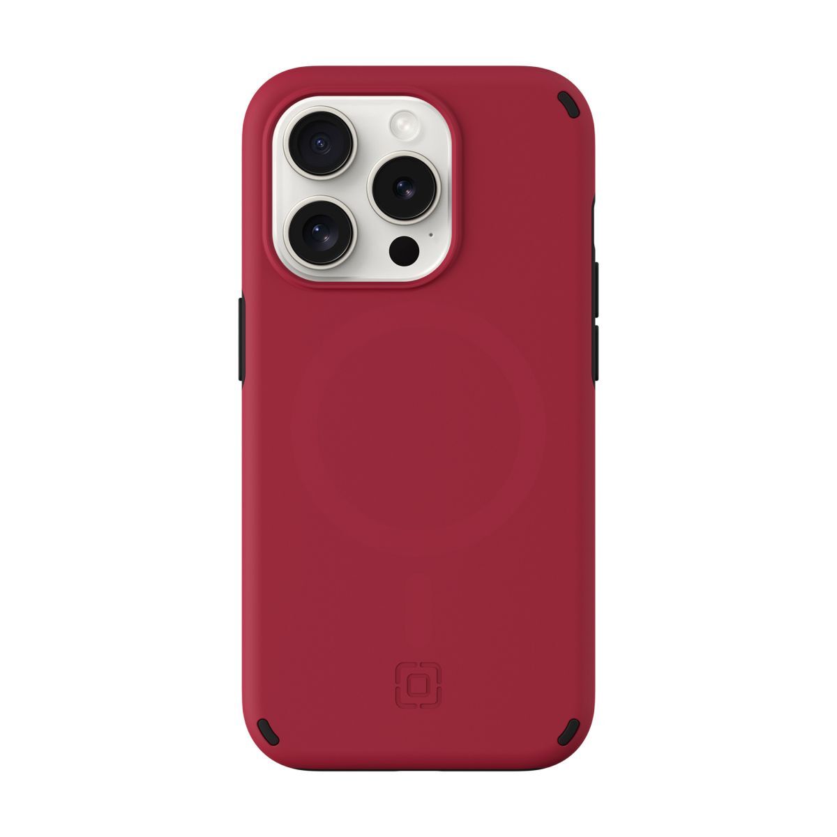 Incipio Duo Magsafe phone case for iPhone 15 Pro Crimson