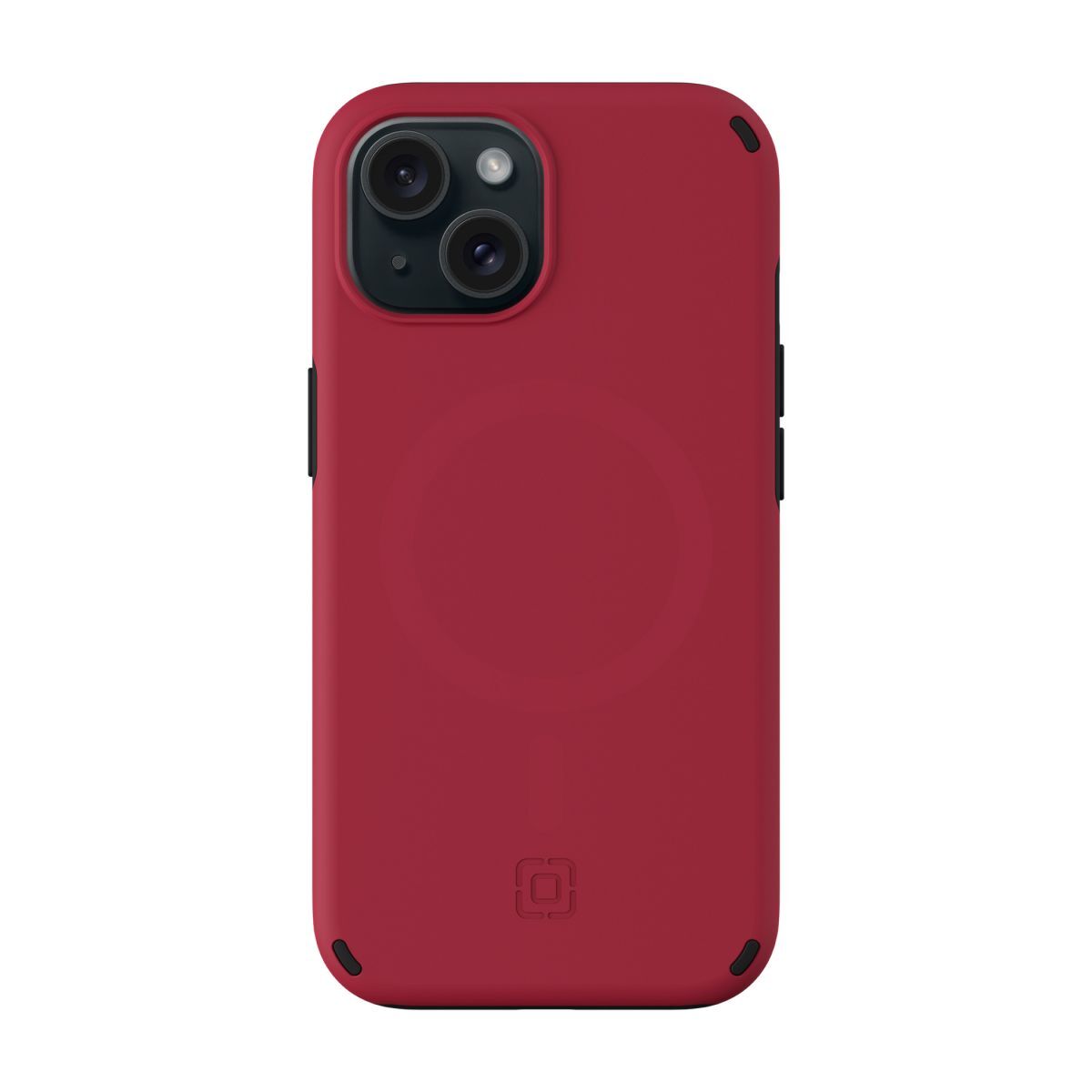 Incipio Duo Magsafe phone case for iPhone 15 Crimson