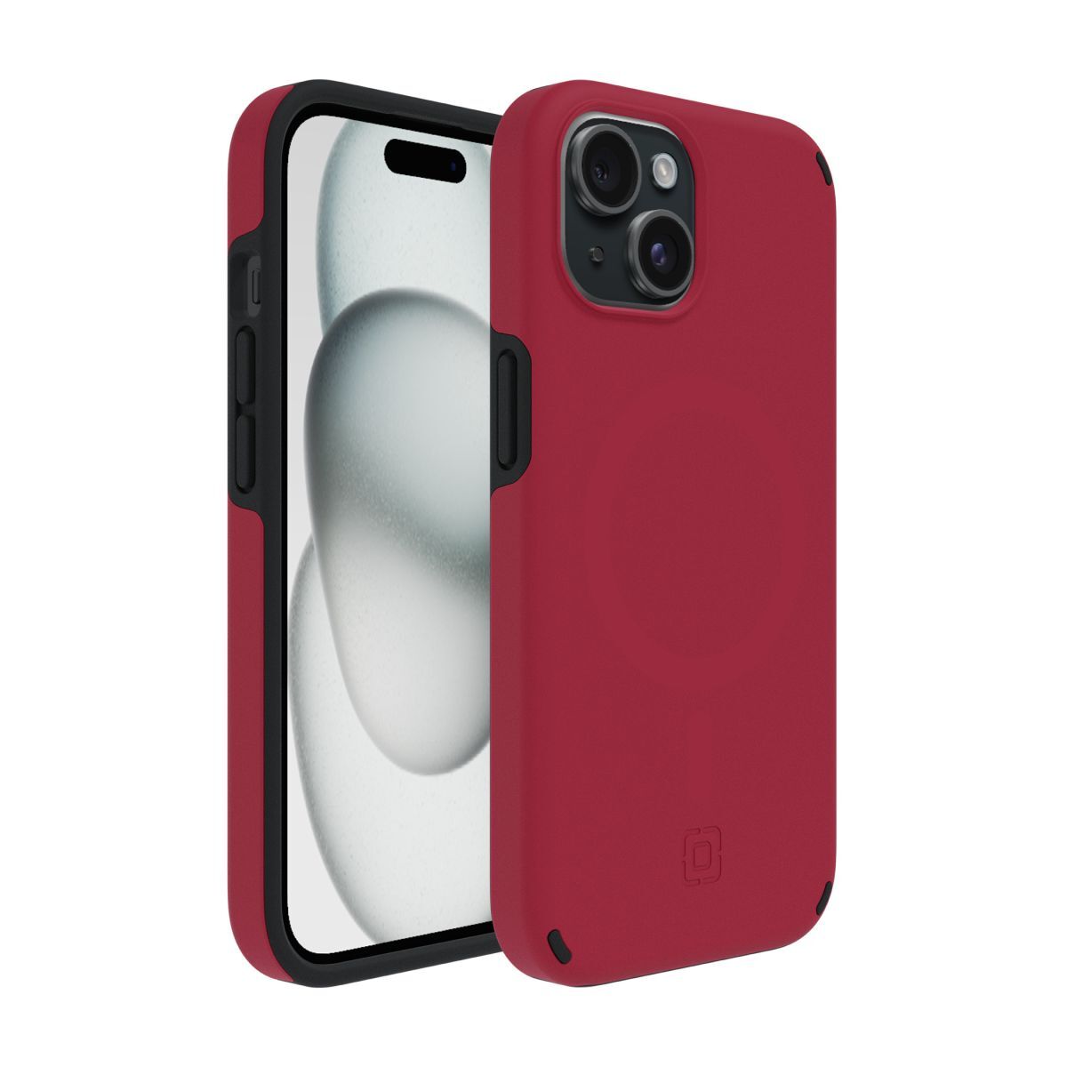 Incipio Duo Magsafe phone case for iPhone 15 Crimson