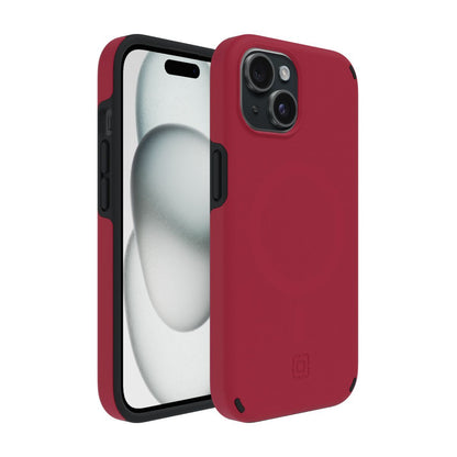 Incipio Duo Magsafe phone case for iPhone 15 Crimson