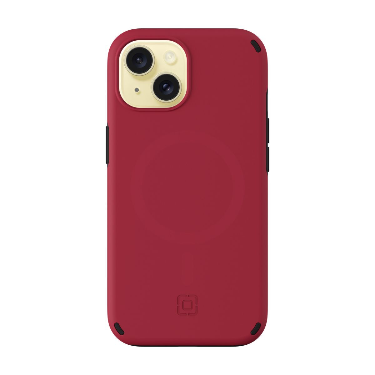 Incipio Duo Magsafe phone case for iPhone 15 Crimson